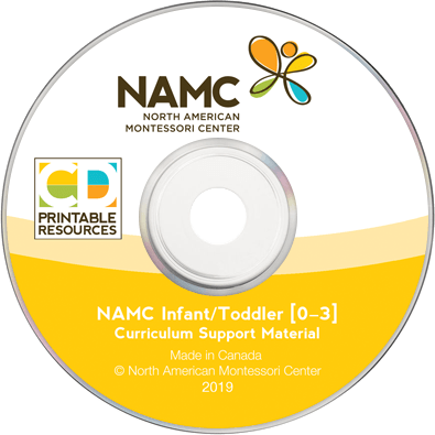 NAMC's Montessori Infant/Toddler 0-3 Curriculum CD